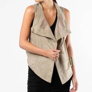 BCBG MaxAzria Khaki Vest
